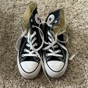 Black All star HI converse